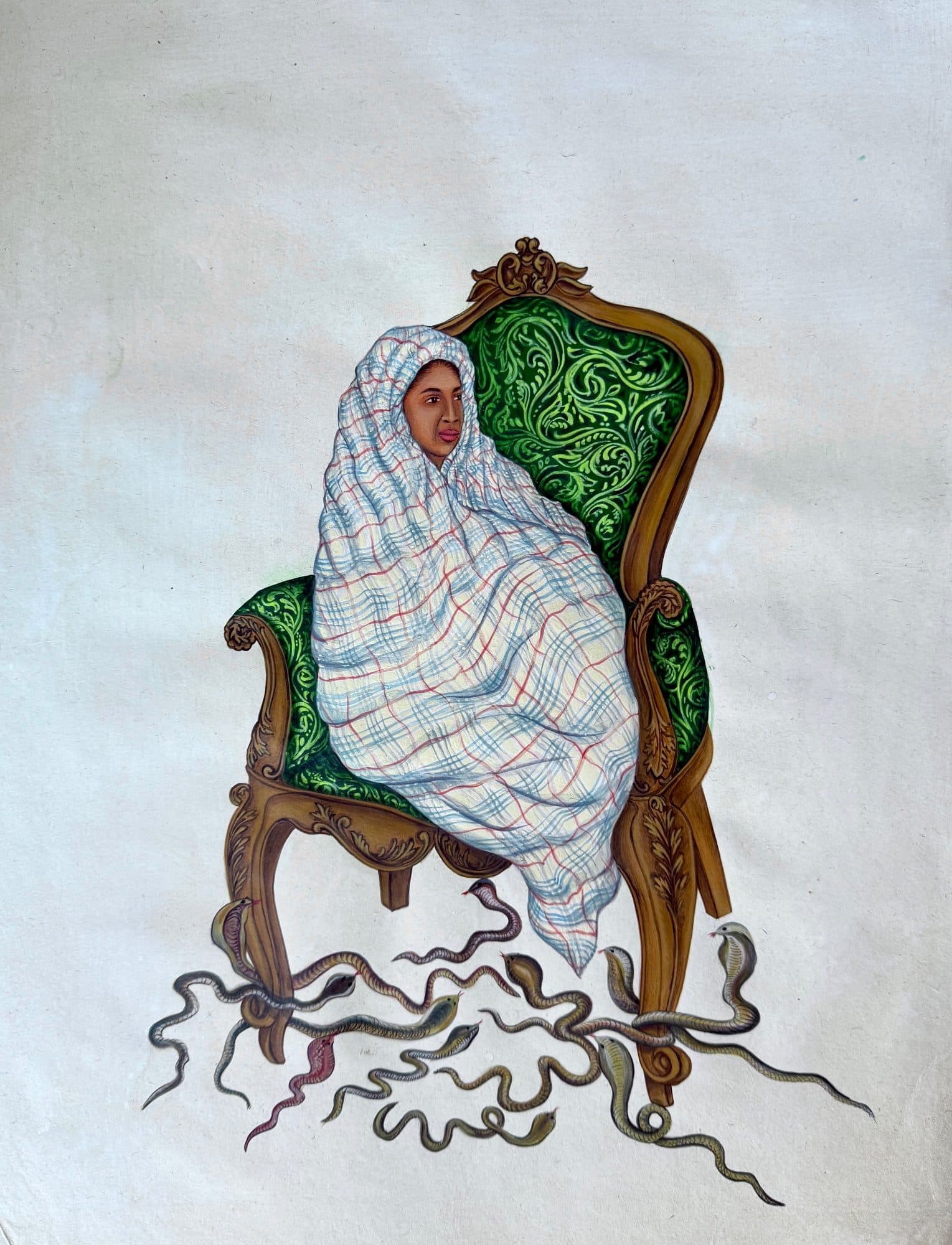 Stillness Gunjan tyagi - What does it cost to remain still when the ground beneath you is alive? The Stillness — where grace and danger share the same room