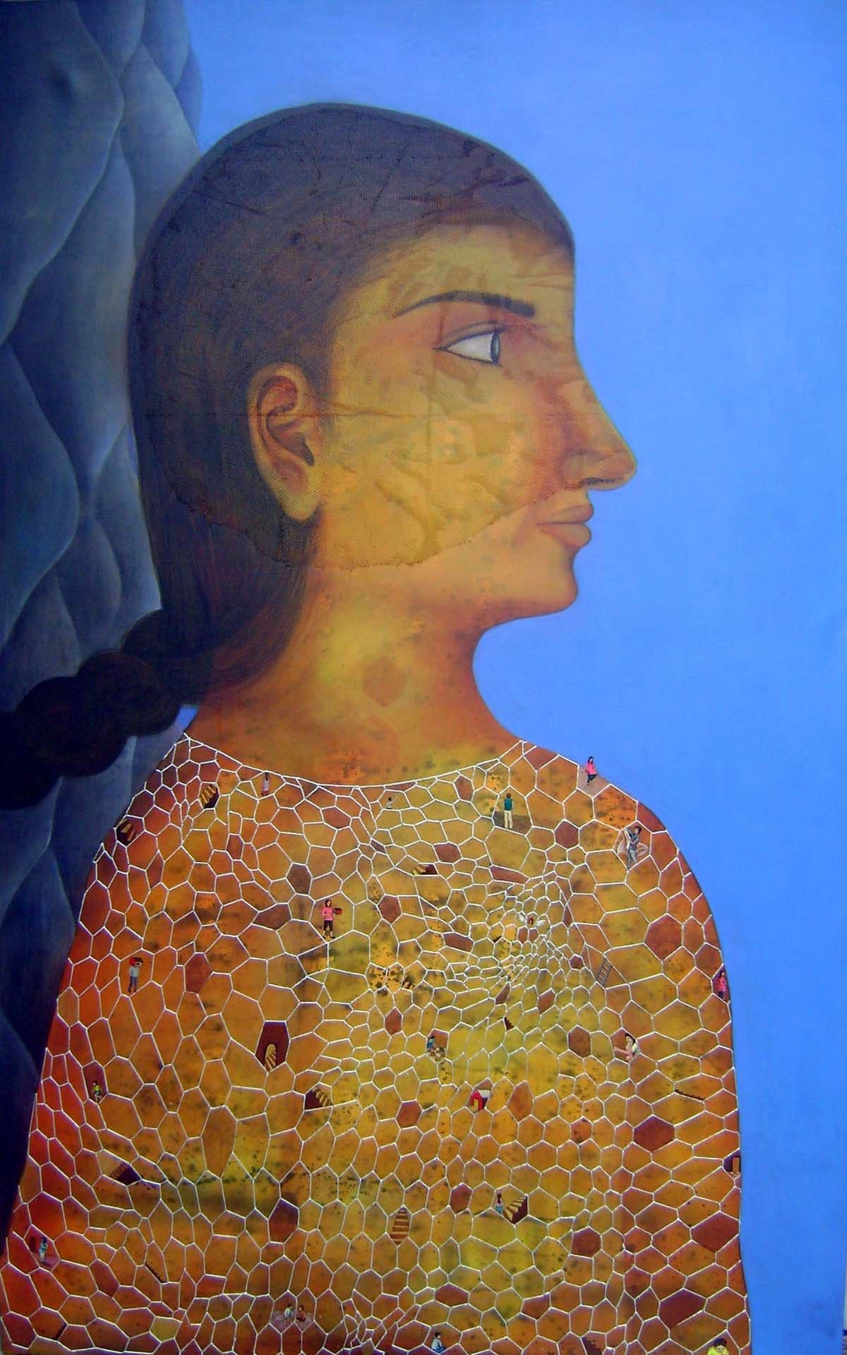 Breathing Space by Gunjan Tyagi, Mixed Media, 2016