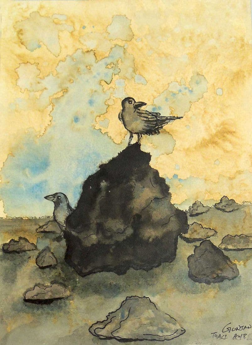 After an Accident by Gunjan Tyagi, Acrylic on Canvas, 2019