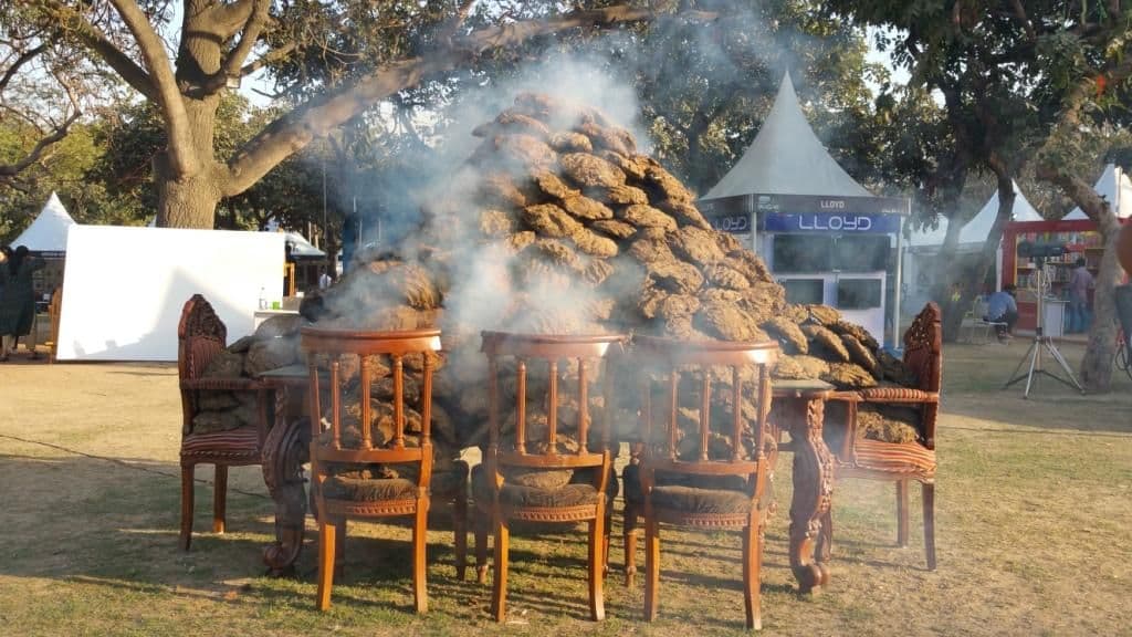 Lost in Smoke by Gunjan Tyagi, Site-Specific Installation, 2019